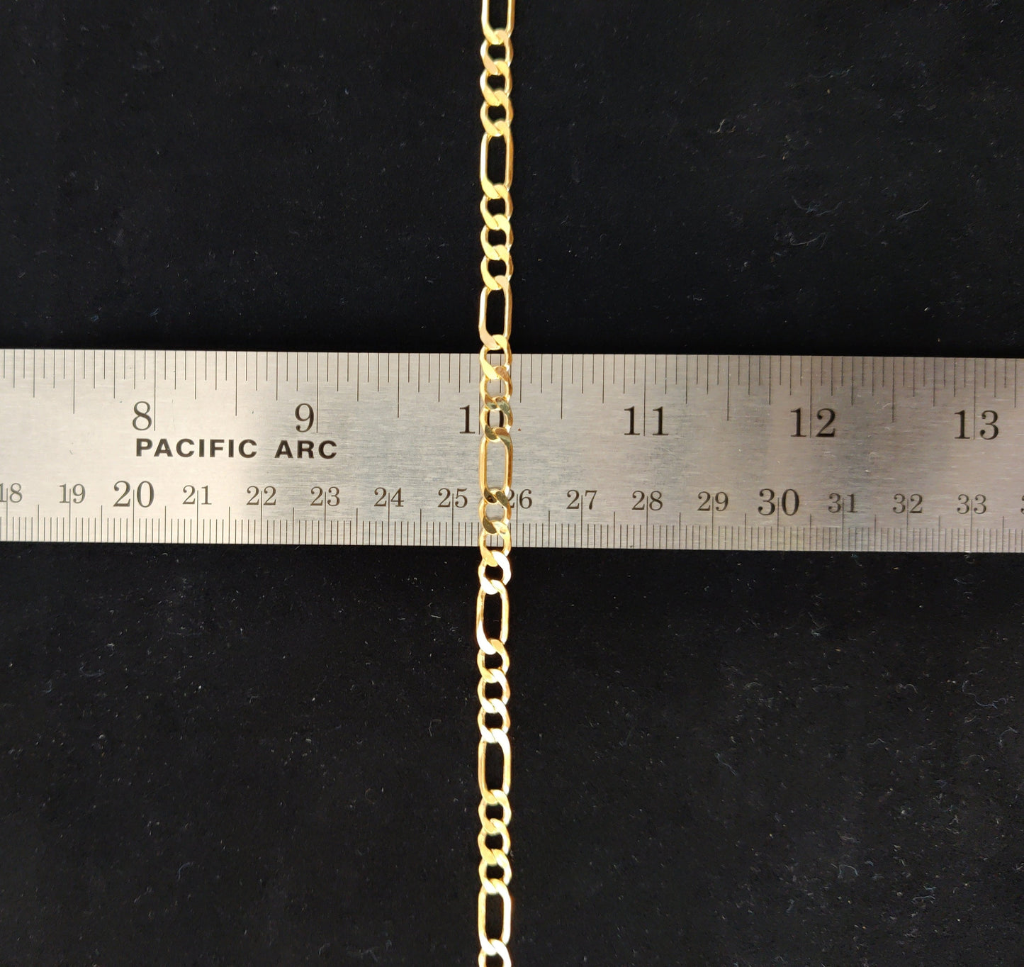 10K Yellow Gold Figaro Chain Necklace, 5.5 mm 16" - 24" Inch, Thick Link Chain, Real 10k Gold Chain, Gold Figaro Chain, Men Women
