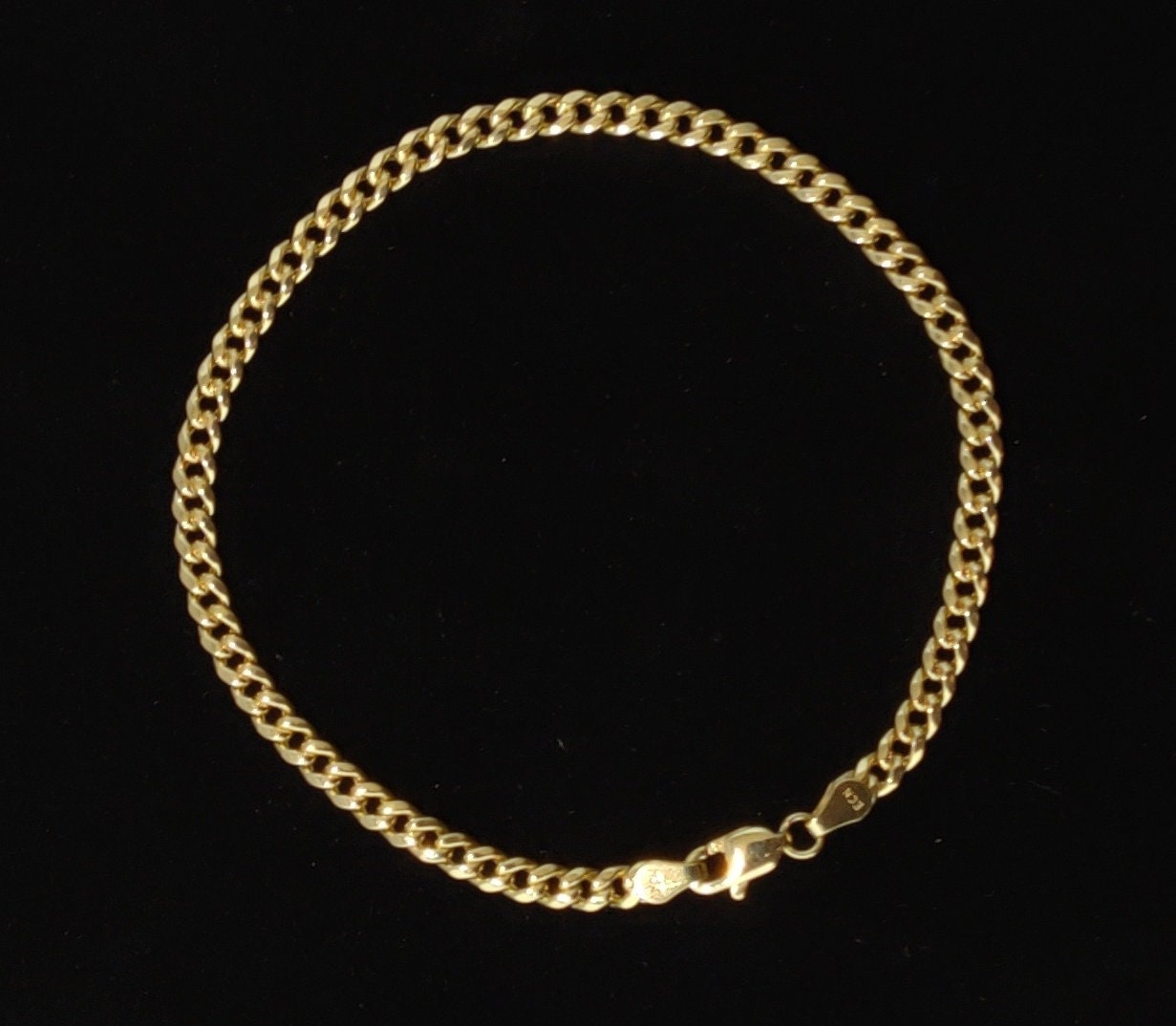 10K Real Gold Miami Cuban Link Chain Necklace and Bracelet,10k Gold Miami Cuban 2mm - 6.8mm, 10K Gold Chain, Real Gold Men and Women Chain