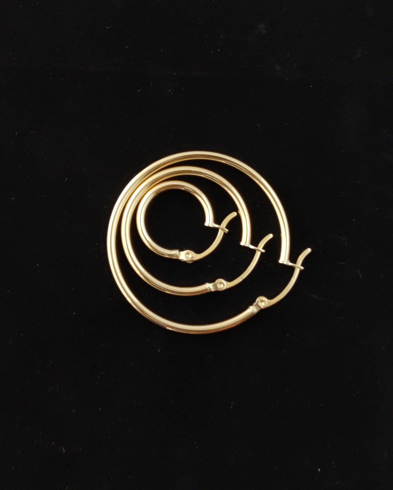 14k Gold Hoop Earrings,Real Gold Hoop Earrings,2.2mm Thickness High Quality, 30mm-52mm Gold Hoop Earrings, Women Hoop Earrings, Gift