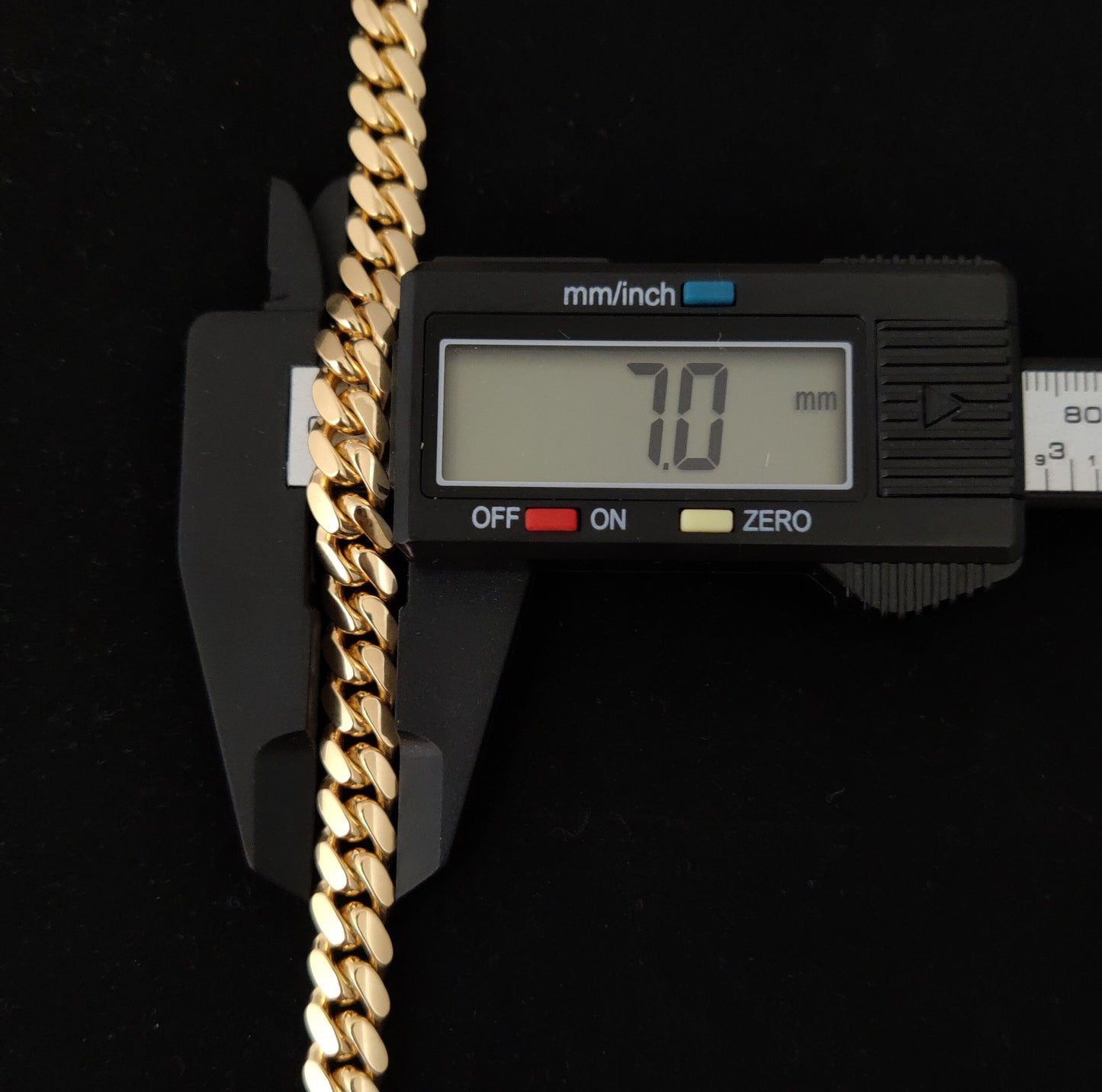 10k SOLID Yellow Gold 7mm Miami Cuban Chain Bracelet Box Clasp Lock Real 10K Yellow Gold,SOLID 10k Gold Bracelet, 10k gold miami cuban