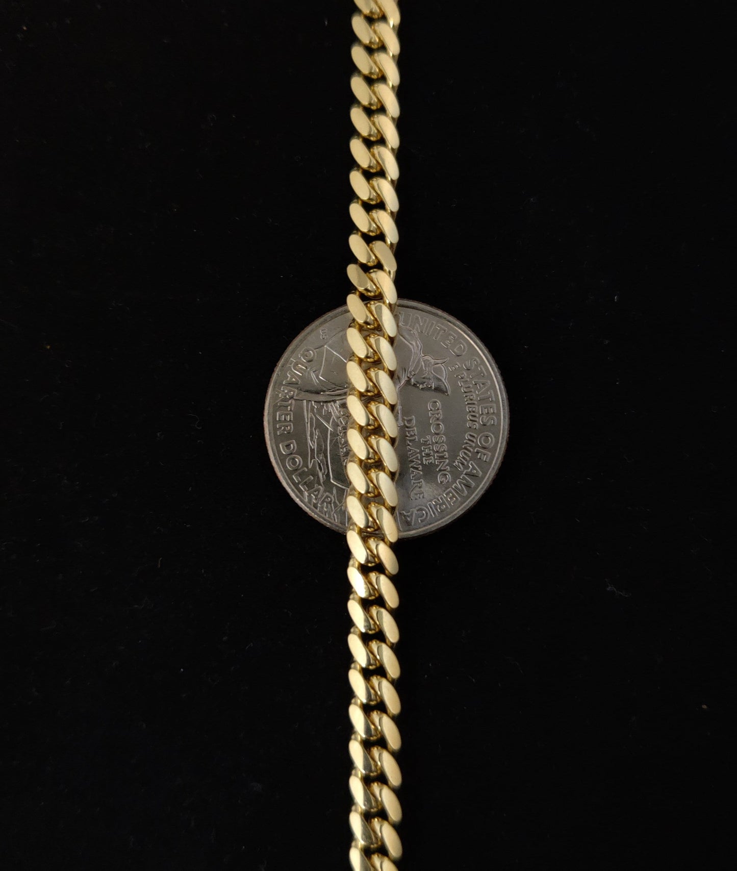 10k Real Gold Miami Cuban Link Chain Necklace, 5mm Real 10K Yellow Gold, 1ok Real Gold Heavy Man Gold Chain,Ladies Gold Chain