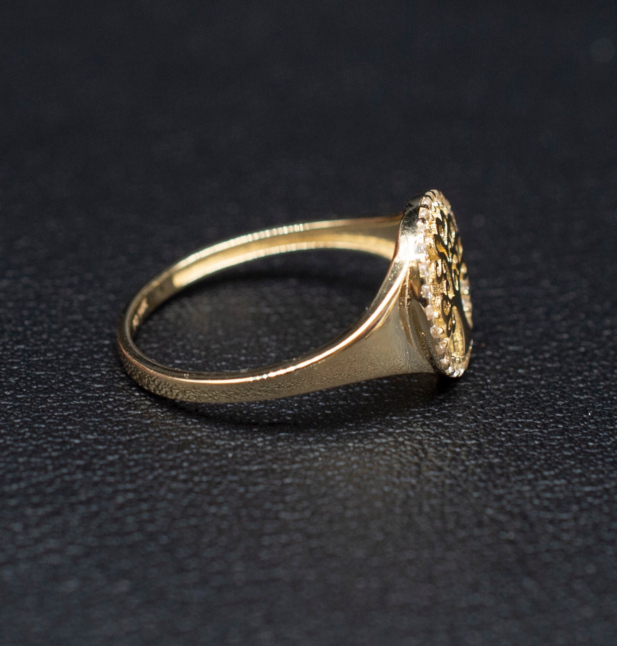 14k Real Solid Yellow Gold Tree of Life Ring, 14k Solid Gold Women Ring, Gold Ring for Women, Tree of Life Ring, Gift, Gold Ring