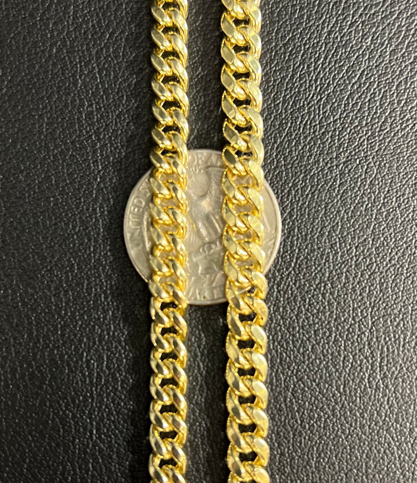 14k Yellow Gold 6.2mm Miami Cuban Chain Bracelet Box Clasp Lock Real 14K Yellow Gold, Men and Women,14k Gold Bracelet, 14k gold miami cuban