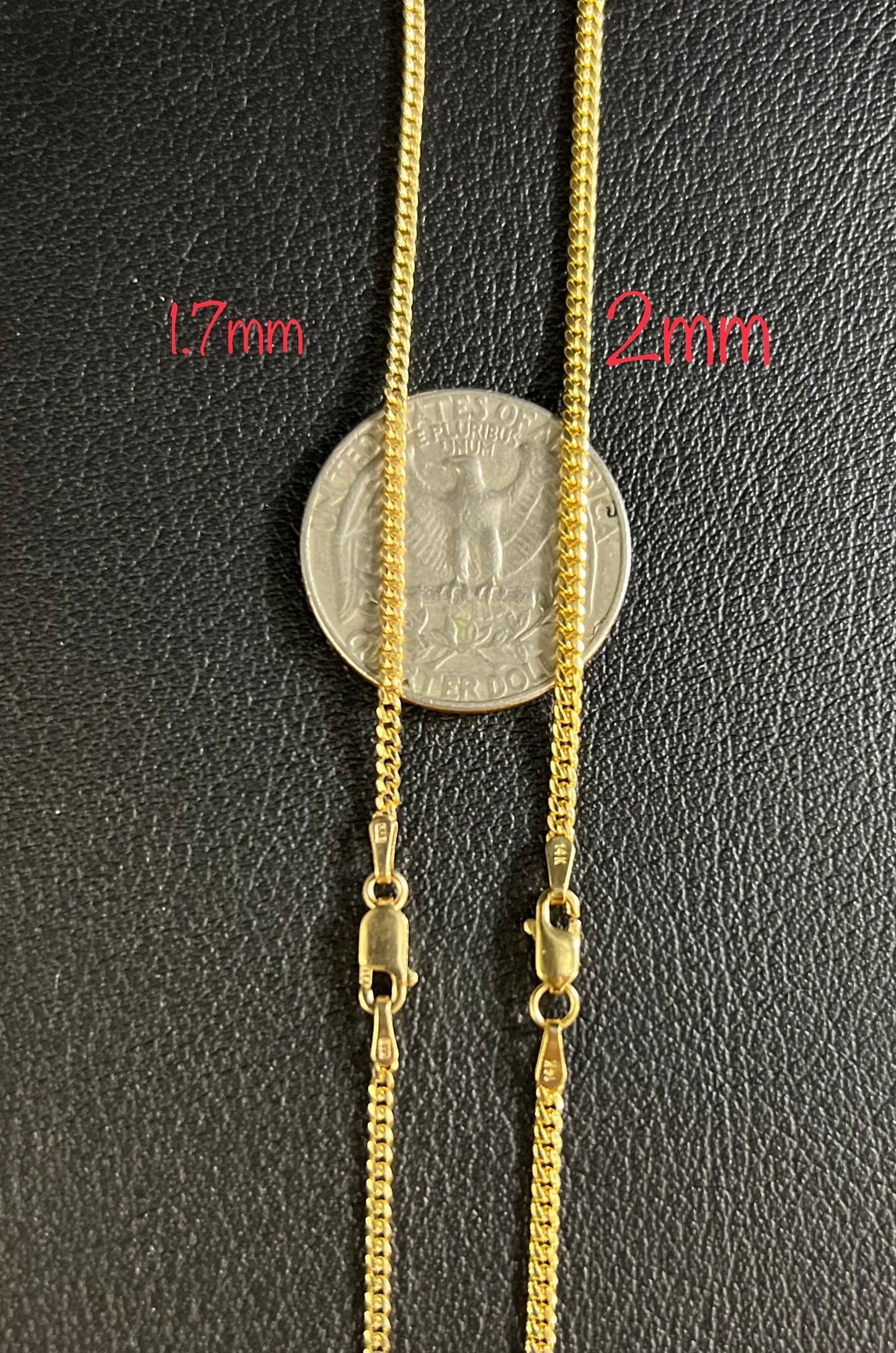 14k Real SOLID Gold Miami Cuban Link Chain Necklace 1.1mm - 7mm, Real 14K Yellow Gold,Man Gold Chain,Ladies Gold Chain, Heavy 14k Gold Chain