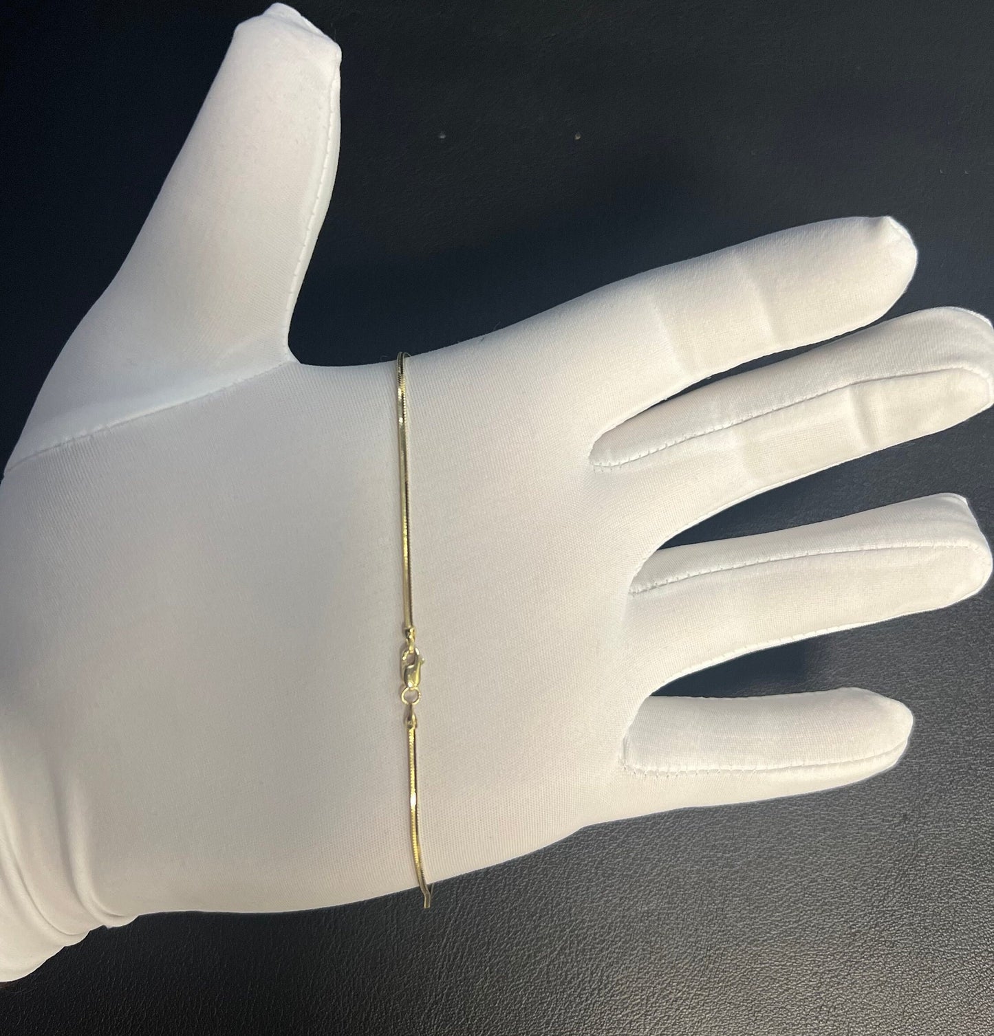 10K SOLID Gold Snake Chain, 10k Real Gold 1.5mm Heavy Box Chain, 10k Gold Herringbone Chain, 1OK Solid Gold Square Snake Pendant Chain