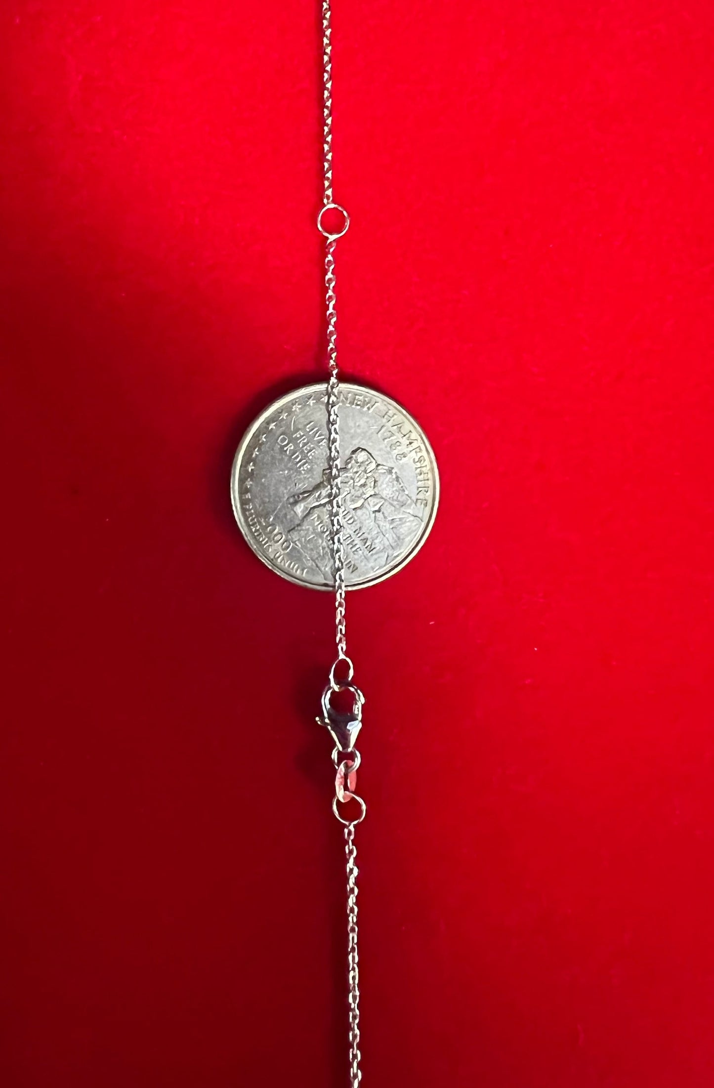 14K SOLID White Gold Cable Chain Necklace, 14k White Gold Rolo Chain ,14k Men and Women Rolo Chain, Real 14k Solid Gold Adjustable Necklace