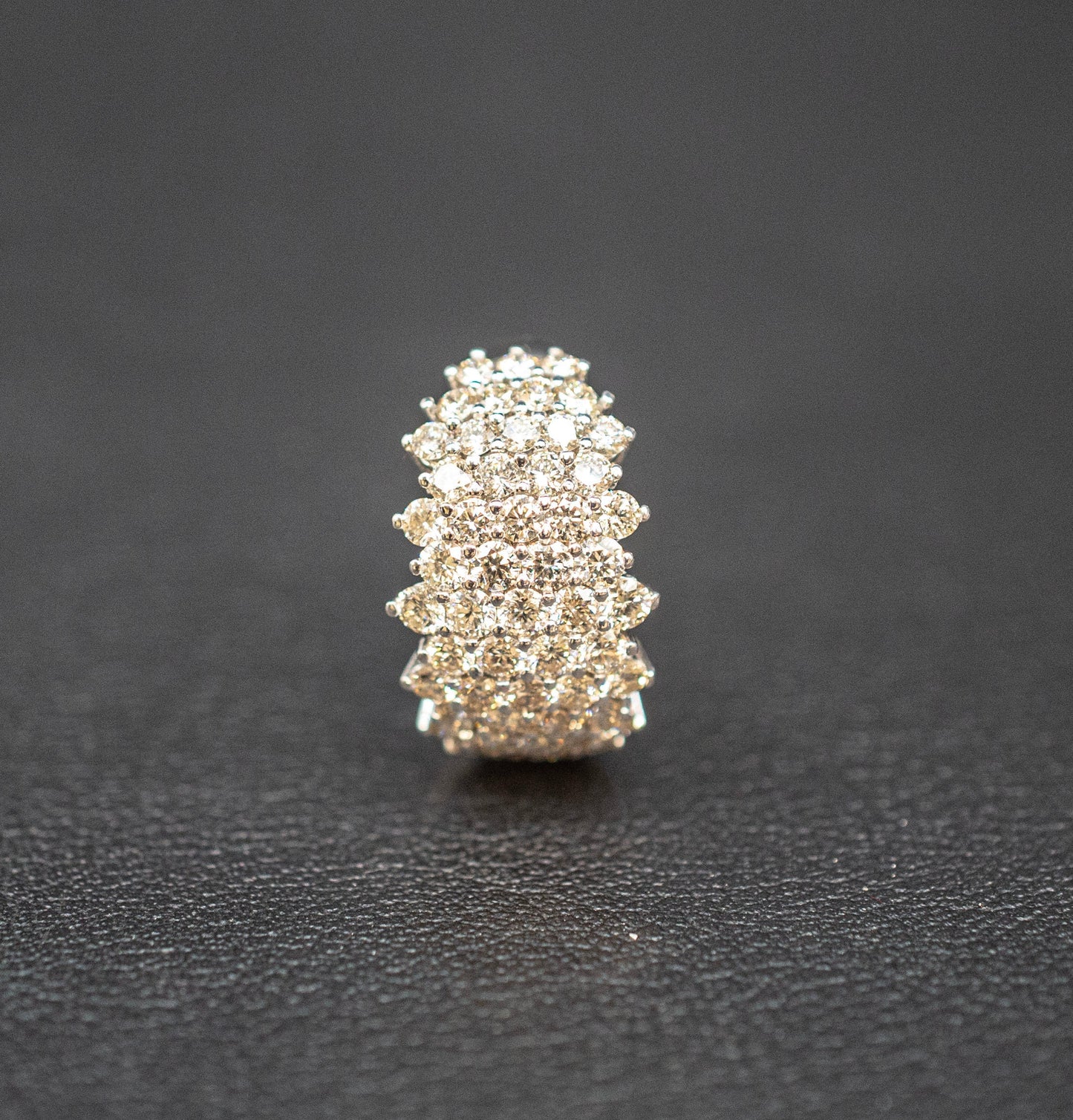 10k Solid White Gold Real Natural Diamond Ring , 10k Solid Gold 3 Carat Real Diamond Women Ring, 3 CT Real Diamond Woman Ring