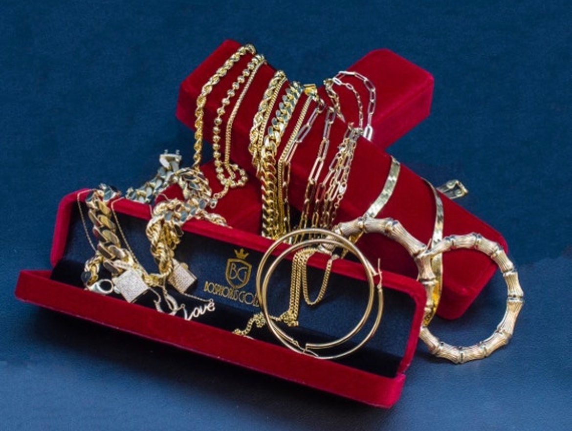 14K Yellow Gold  SOLID Figaro Chain Necklace, 2.4mm, 5mm 16" - 28" Inch, 14k HEAVY Thick Link Chain, Real 14K SOLID Gold Chain, Men Women