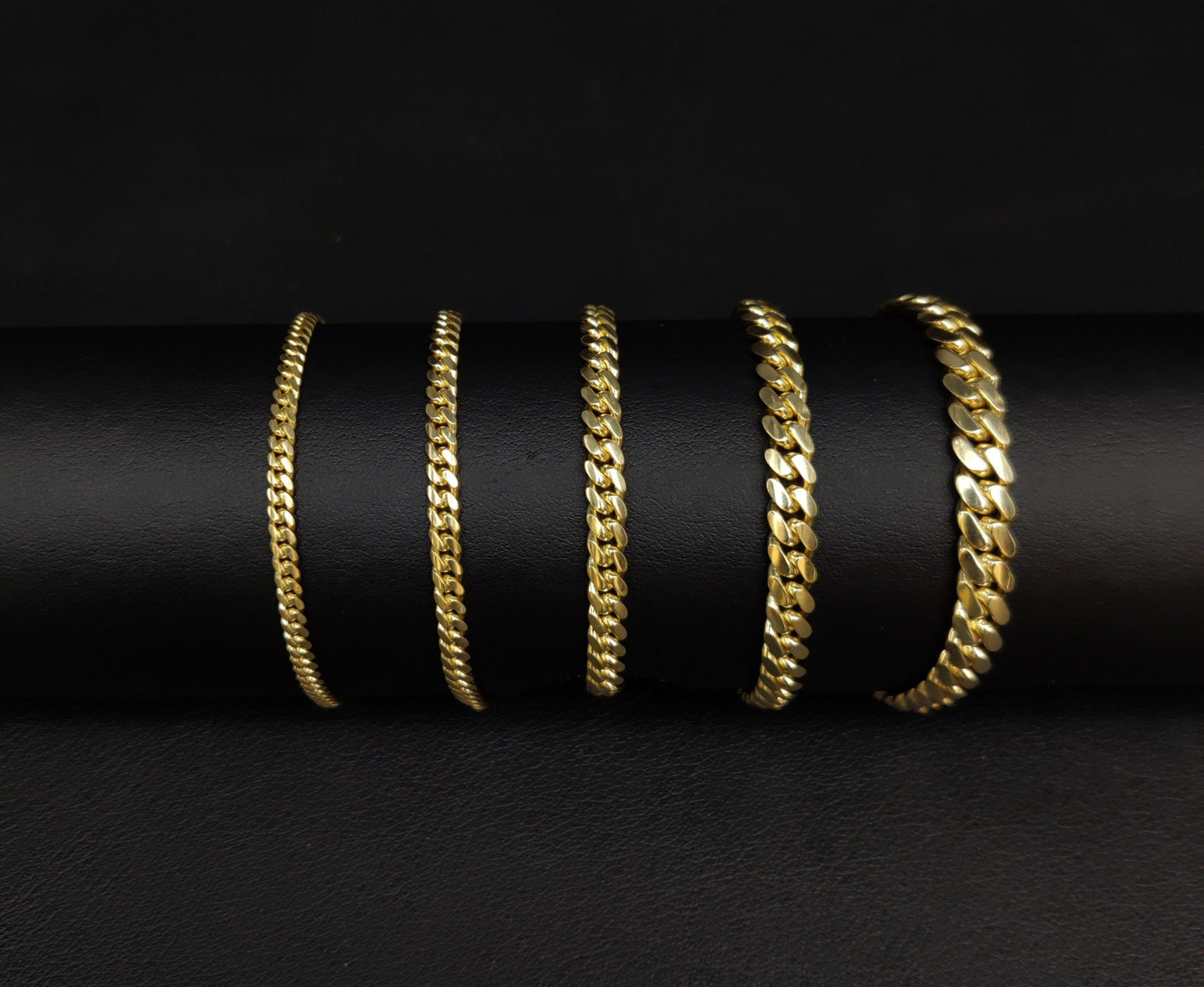 10k Real SOLID Gold Miami Cuban Chain Bracelet, Real Solid Gold Miami Cuban Bracelet, SOLID 10k Gold Bracelet, 10k Gold Miami Cuban Bracelet