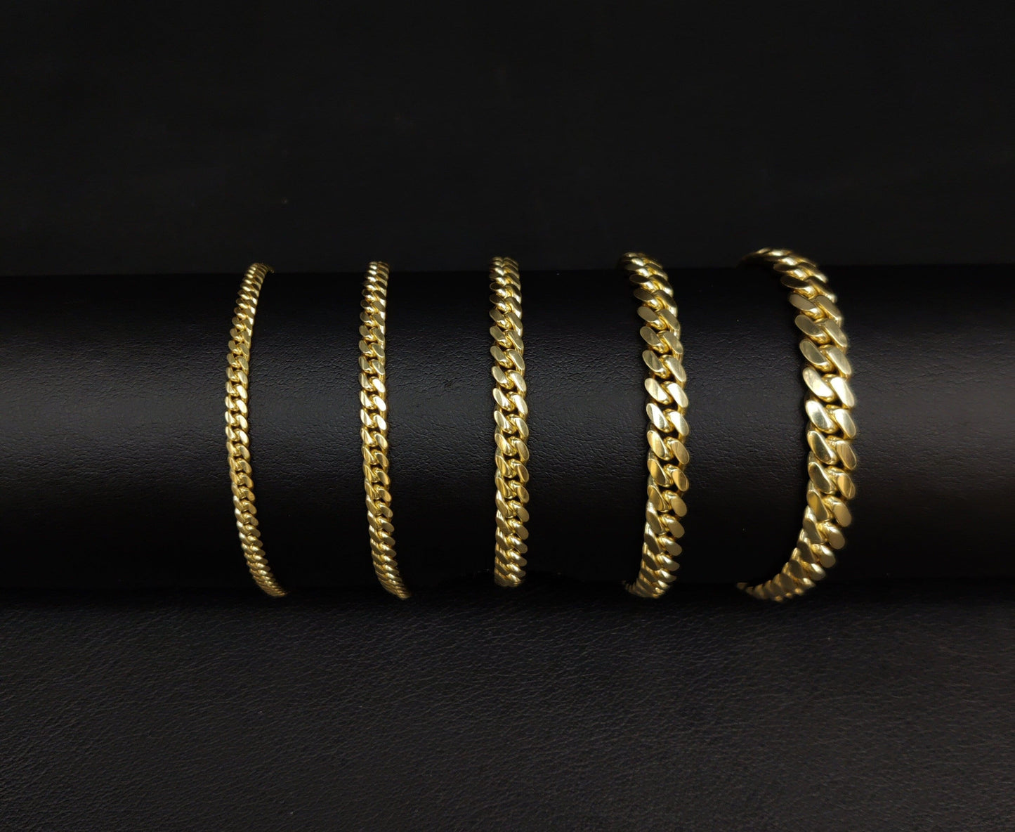10k Real SOLID Gold Miami Cuban Chain Bracelet, Real Solid Gold Miami Cuban Bracelet, SOLID 10k Gold Bracelet, 10k Gold Miami Cuban Bracelet