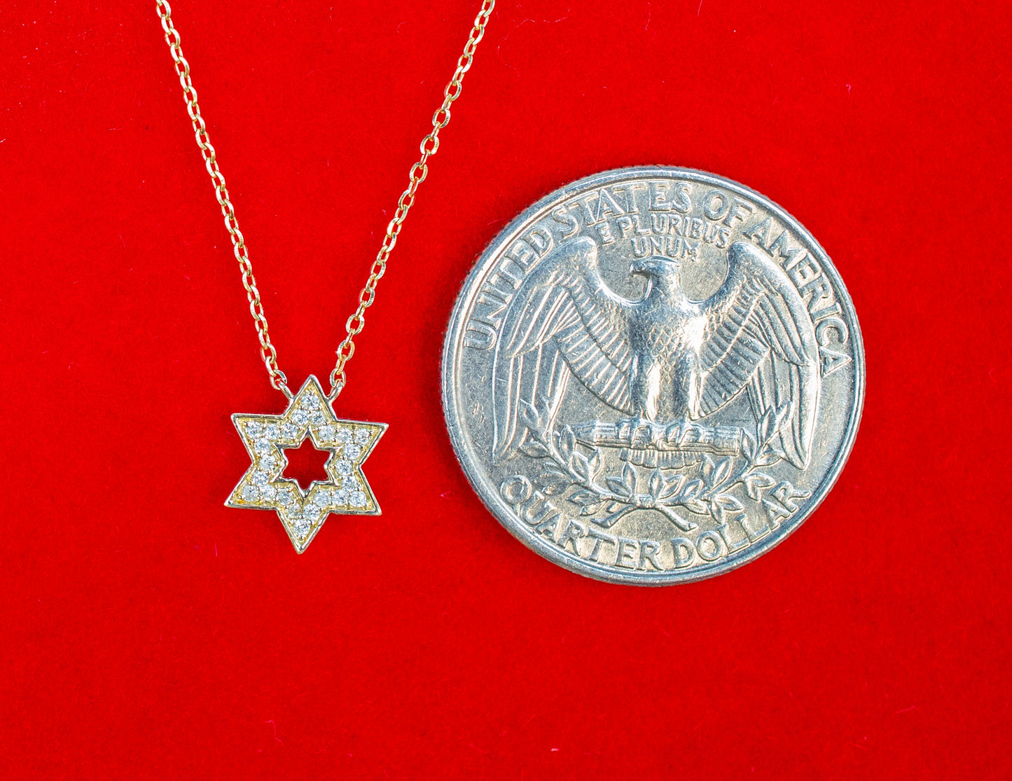 Real Natural Diamond Star Necklace, 14K Gold Diamond Necklace , 14K Solid Gold Star Necklace Chain, 14k Real Diamond Dainty Women Necklace