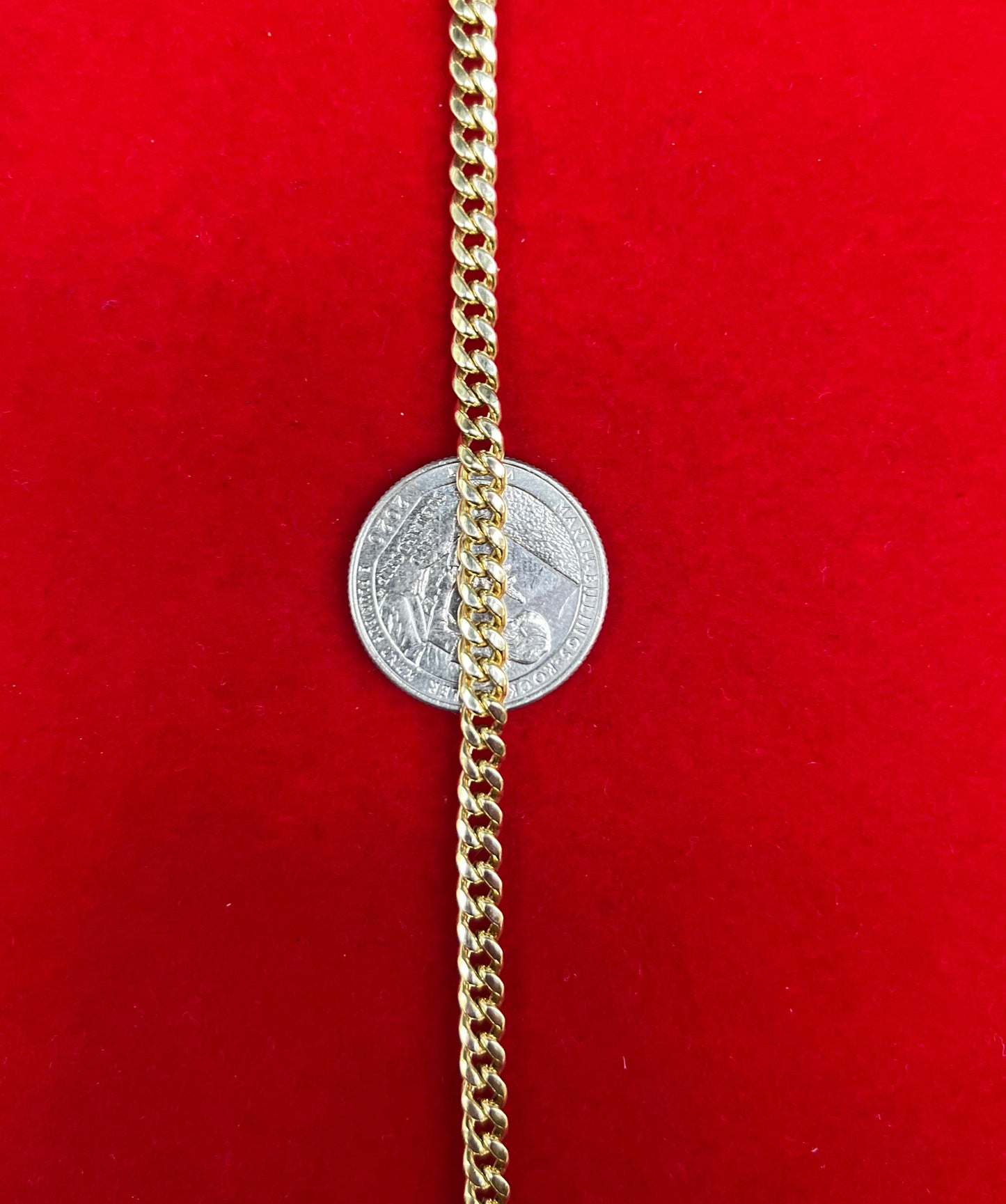 10K Yellow Gold Miami Cuban Chain Necklace Bracelet 4.5mm, Real Gold Cuban Link Chain for Men Women, Everyday Gold Jewelry, Miami Cuban