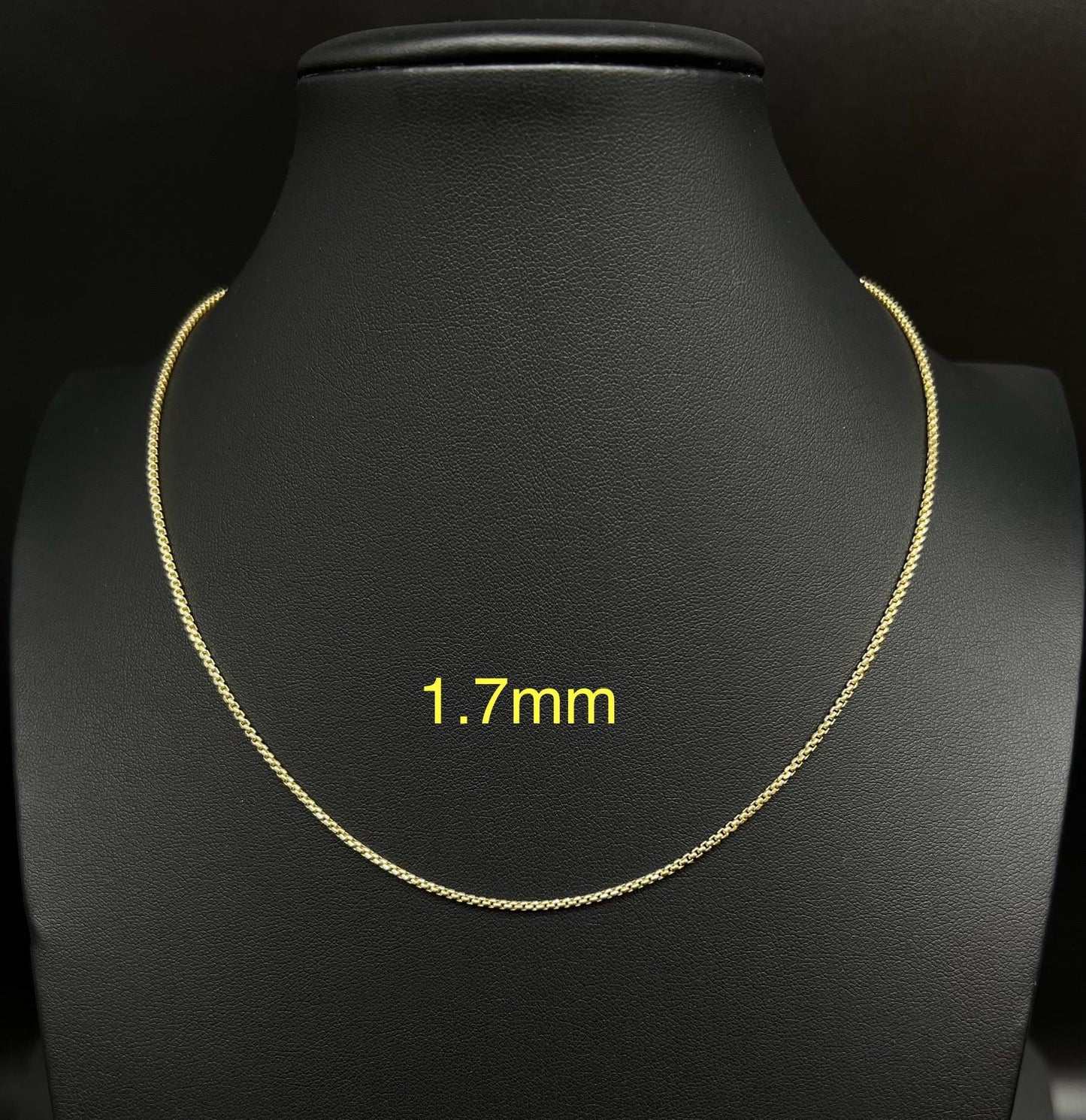 10K Real Gold Rolo Chain, 10k Diamond Cut Round Rolo Chain, 10k Rolo Necklace, 10k Chunky Round Box Chain, Women and Men Chain