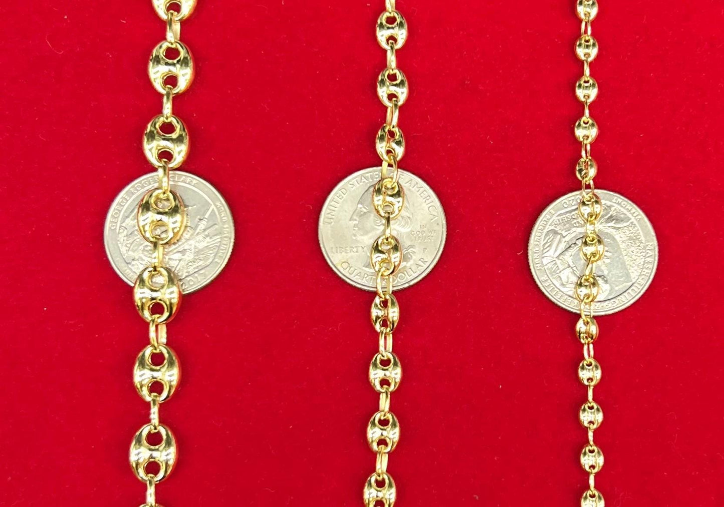 14K Real Gold Puffed Mariner Necklace, 14K Gold 4.5mm - 9mm  Puffed Mariner Necklace, 14k Women Necklace, 14K Yellow Gold Puffed Mariner