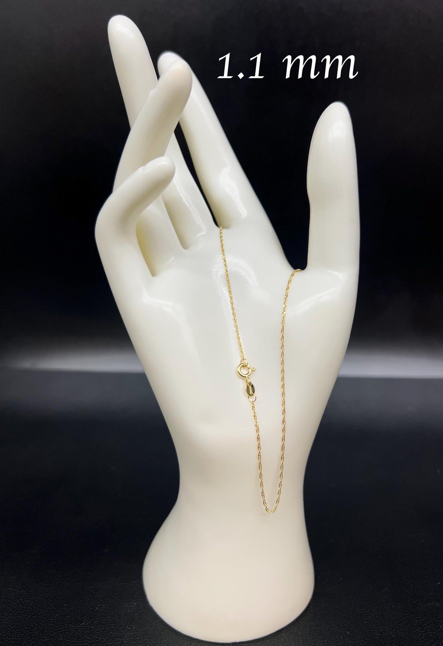 10K Real SOLID Gold Diamond Cut Singapore Chain, 10K Yellow Gold Singapore Necklace, 10K Gold Singapore Chain ,Real Gold Women Necklace