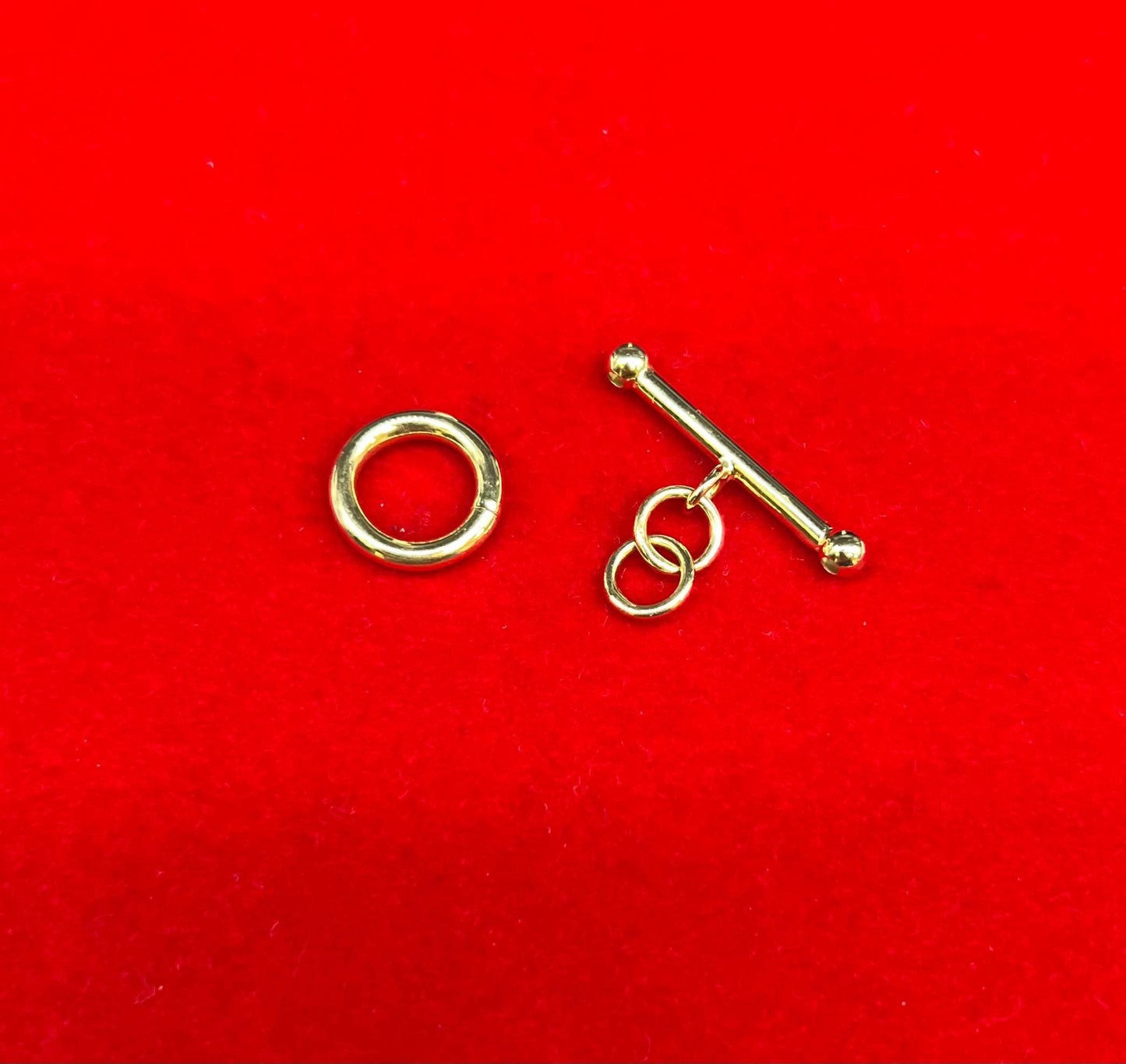 14K Real Solid Gold Toggle Clasp, 14k Solid Gold Toggle, 14k Real Gold Toggle Clasp