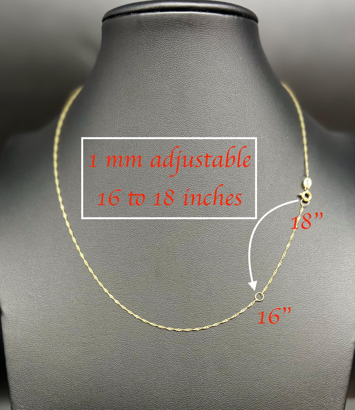 14K Real SOLID Gold Diamond Cut Singapore Chain, 14K Yellow Gold Singapore Necklace, 14K Gold Singapore Chain ,Real Gold Women Necklace