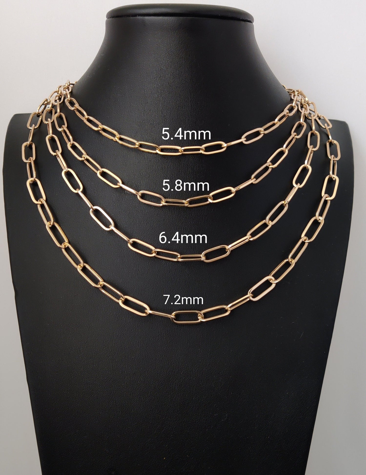 Delicate Paperclip 'S' Chain Necklace 14K Gold | LeMel – LeMel